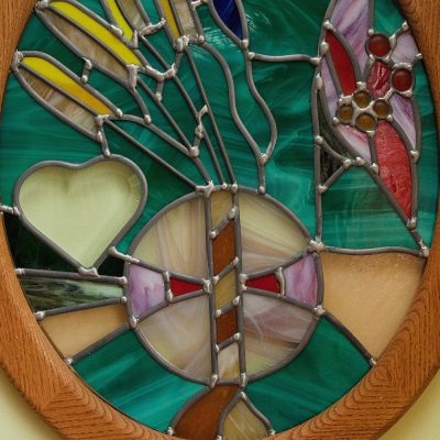 Open Heart Stained Glass